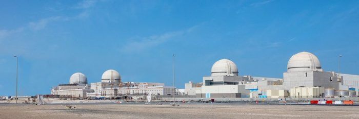 Emirates Nuclear Energy Corporation completes a crucial step towards completion of the nuclear power plant