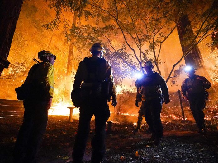 About 240,000 people evacuated from California due to the fires