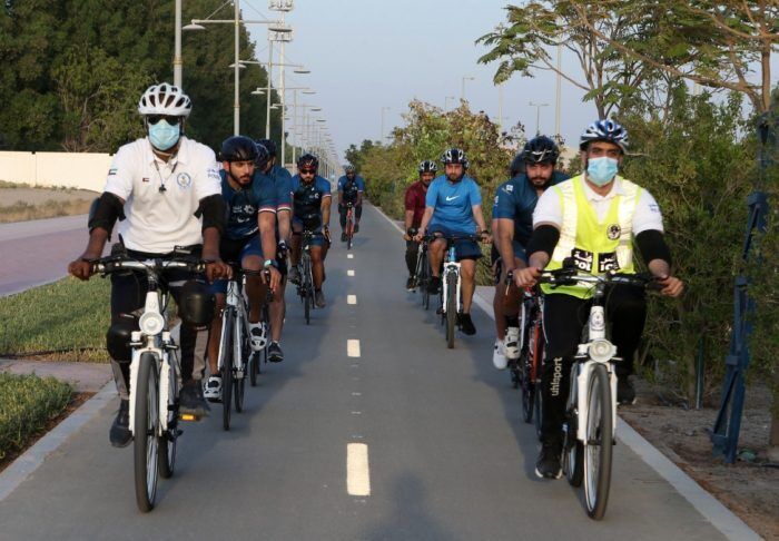 Sharjah Sports launches an awareness campaign on the safe use of bicycles