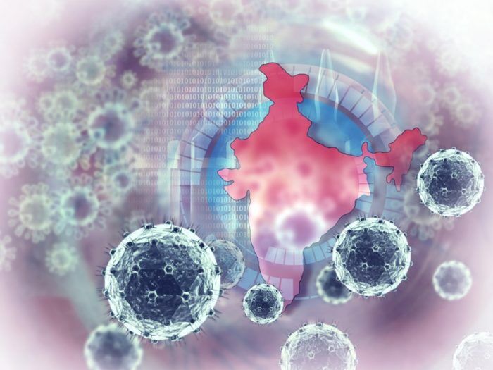 India records 77,266 new cases of “Corona” virus