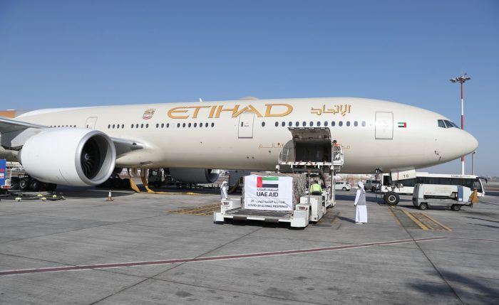 UAE sends a fifth medical aid plane to Colombia to support its efforts to combat “Covid-19”