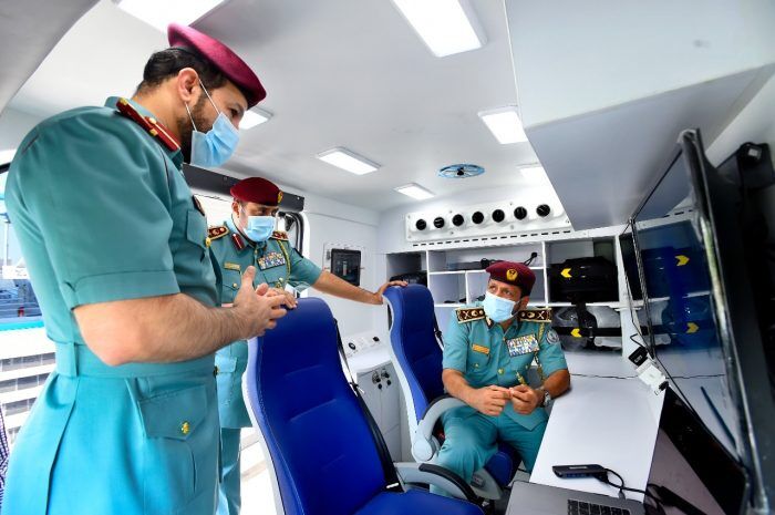 Sharjah Police launches its mobile media center