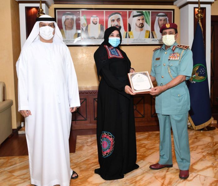 Ras Al Khaimah Police honors Mwatana for her distinguished community efforts