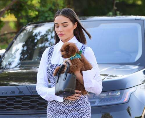 Learn from Olivia Culpo a new way to style a white shirt