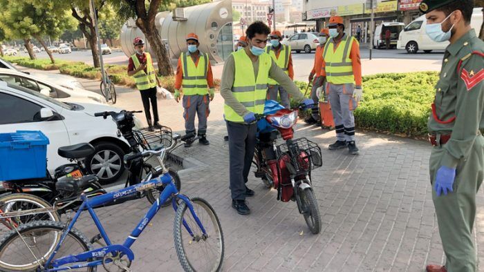 Dubai roads and police strengthen cooperation to raise the level of safety for users of bicycle and scooter lanes