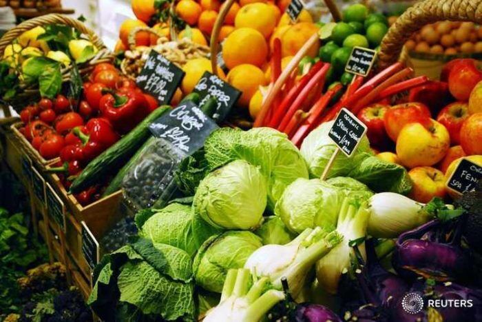 Vegetable, fruit, and meat market in Ajman