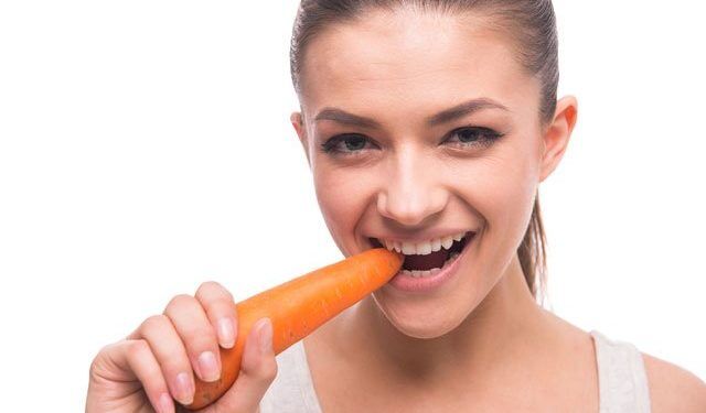Eat carrots to lose extra weight