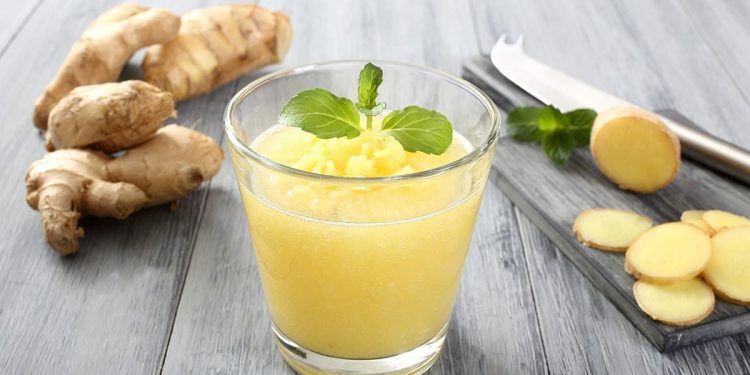 Detox with ginger for healthy and beautiful skin