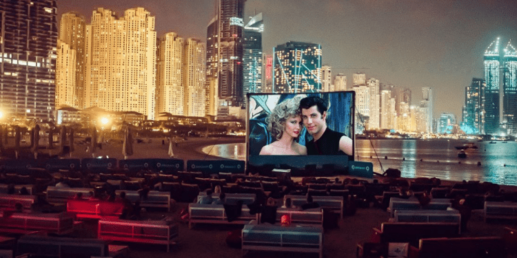 For a Fantastic Outdoor Movie Experience: Cinema on the Sand